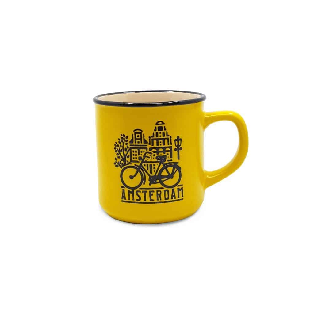 Amsterdam Mug Vintage Big Black Amsterdam Today